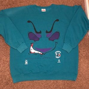 Vintage Charlotte Hornets CrewNeck